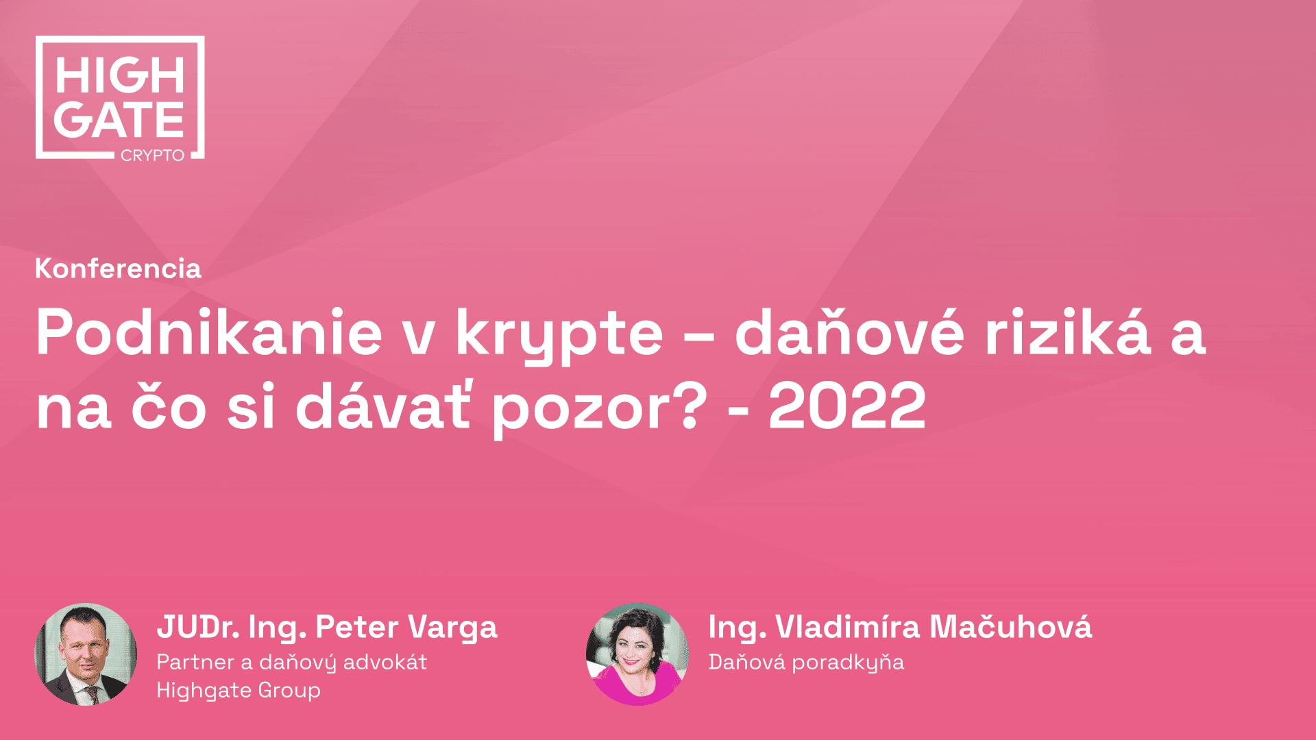 Podnikanie v krypte – daňové riziká a na čo si dávať pozor? - 2022