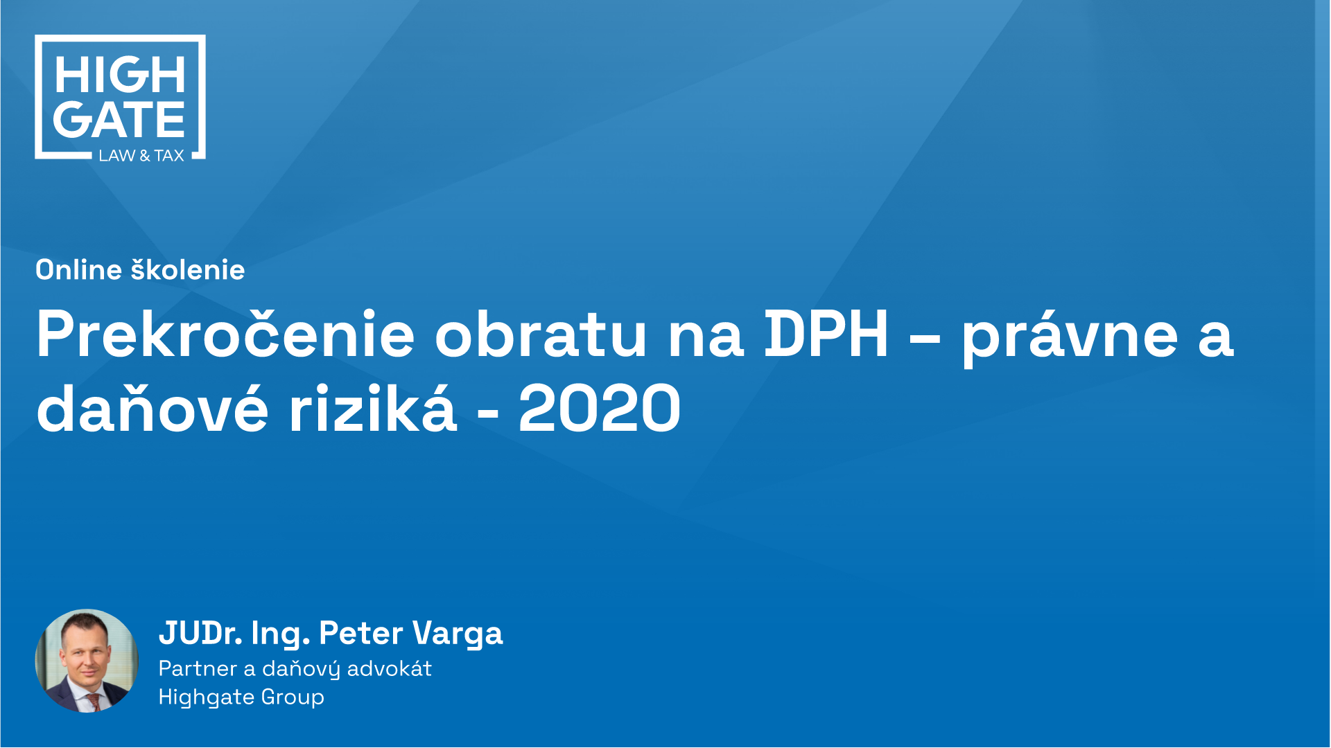 Prekročenie obratu na DPH – právne a daňové riziká - 2020